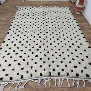 Alfombra Beni Ouarain Lunares 294x194cm