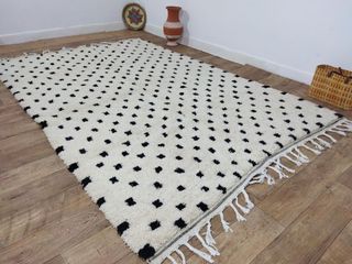 Alfombra Beni Ouarain Lunares 294x194cm