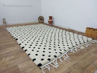 Alfombra Beni Ouarain Lunares 294x194cm