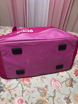 Bolso de viaje Adidas rosa/morado