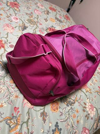 Bolso de viaje Adidas rosa/morado