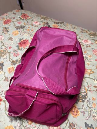 Bolso de viaje Adidas rosa/morado