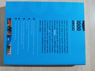 Libro " 1000 experiencias únicas" Lonely planet