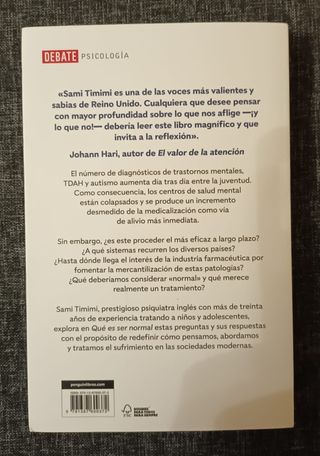 Qué es ser normal: Salud mental, sufrimiento ps...