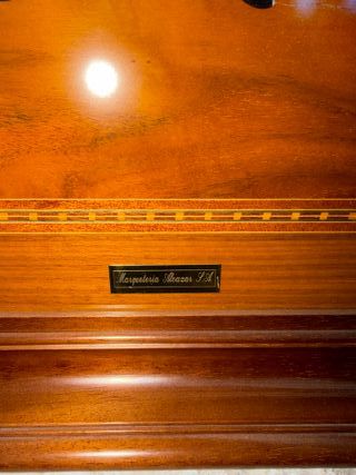 Cuadro de marquetería de madera