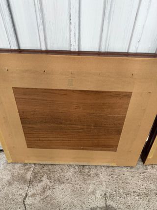 Cuadro de marquetería de madera