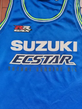 Suzuki Ecstar MotoGP Canotta Uomo S Blu GSX-RR