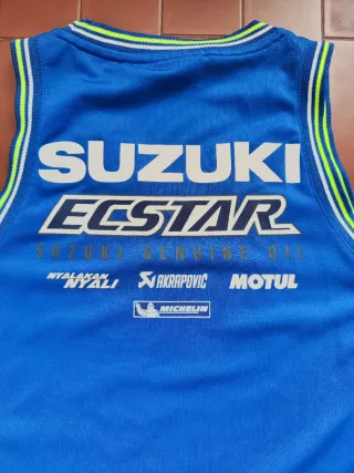 Suzuki Ecstar MotoGP Canotta Uomo S Blu GSX-RR