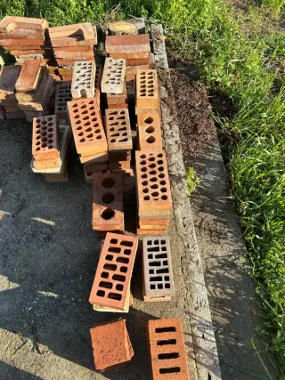 Lote de ladrillos por resto de obra