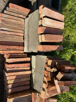 Lote de ladrillos por resto de obra