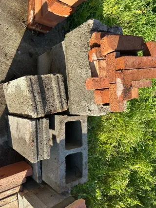 Lote de ladrillos por resto de obra