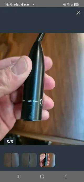 Micrófono de solapa