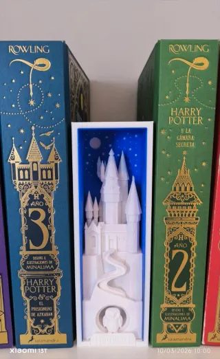 Soporte libros Harry Potter Hogwarts