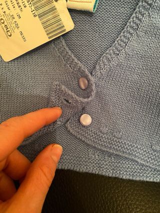 Conjunto vestido y chaquetilla bebé