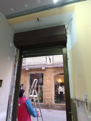 Persiana de aluminio motorizada