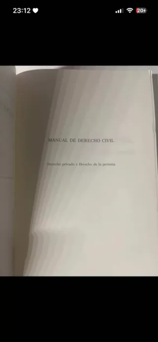 Manual De Derecho Civil