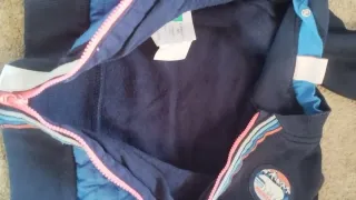 Sudadera Boboli con cremallera y capucha t.2a