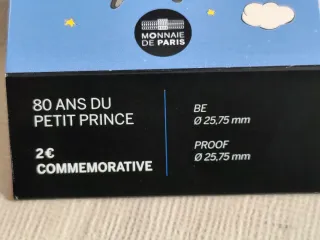 Francia 2026 2€ El Principito proof