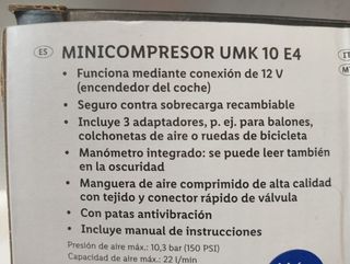 Compresor Coche Ultimate Speed 12V 12V