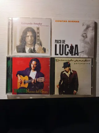 Lote 4 CDs Guitarra Flamenca
