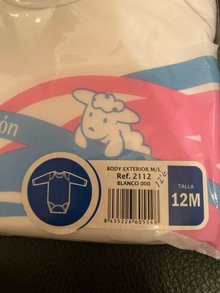 Pack 2 bodies manga larga Ovejita