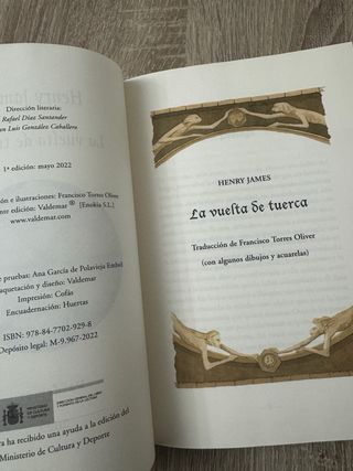 La vuelta de tuerca henry james valdemar