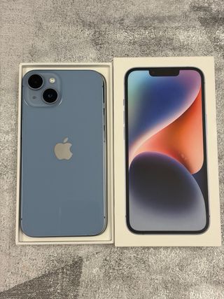 iPhone 14 Azul Claro - Como Nuevo