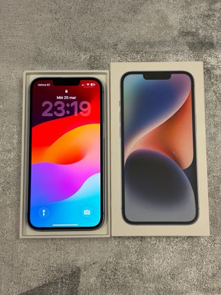 iPhone 14 Azul Claro - Como Nuevo