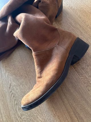 Botas altas marrones
