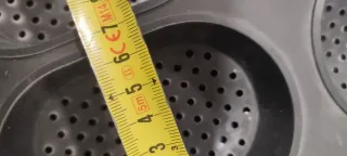 8 Moldes Silicona Panecillos Negro Verde