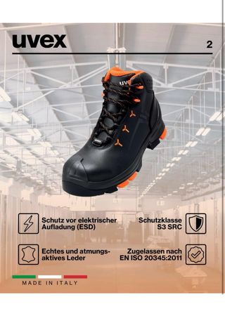 Botas de seguridad Uvex 2