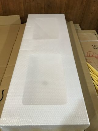 Pilas de baño de resina