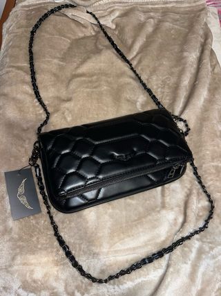 Bolso Zadig & Voltaire Negro Piel Acolchado