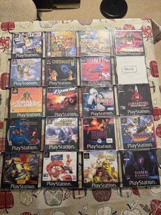 87 Juegos PS1 Variados