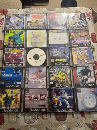 87 Juegos PS1 Variados