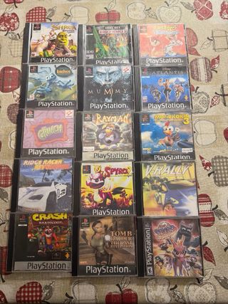 87 Juegos PS1 Variados