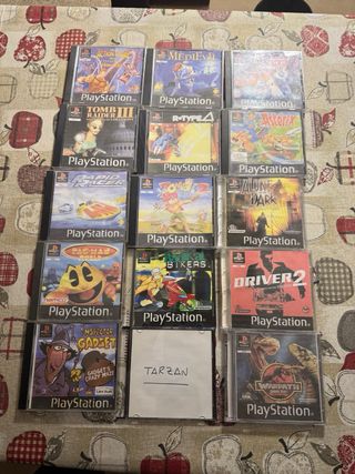 87 Juegos PS1 Variados