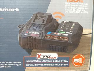 Cargador inteligente Parkside X20V Team