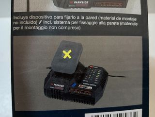 Cargador inteligente Parkside X20V Team