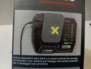 Cargador inteligente Parkside X20V Team