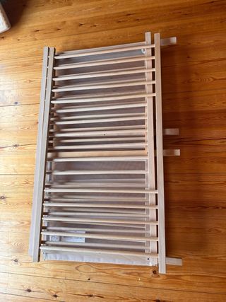 Cuna IKEA haya 60x120 cm + colchón IKEA espuma