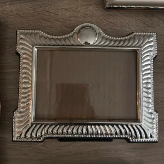 Set di cornici d'argento vintage Marcos