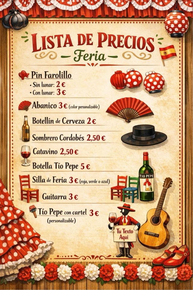 Pin para la Feria