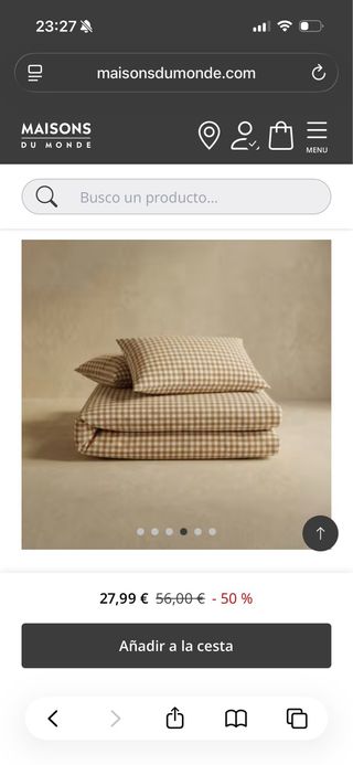 Funda nórdica a estrenar 150x220