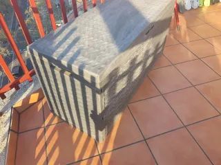 Cofre de jardín 330L gris