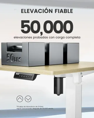 Escritorio Eléctrico Regulable 100x60