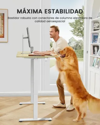 Escritorio Eléctrico Regulable 100x60