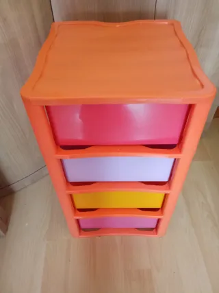 Cajonera de plástico 4 cajones