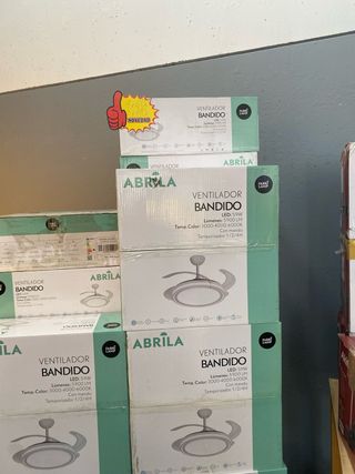Ventilador de Techo Abrila Bandido+ Instalacion