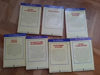 Libros de "Los cinco"